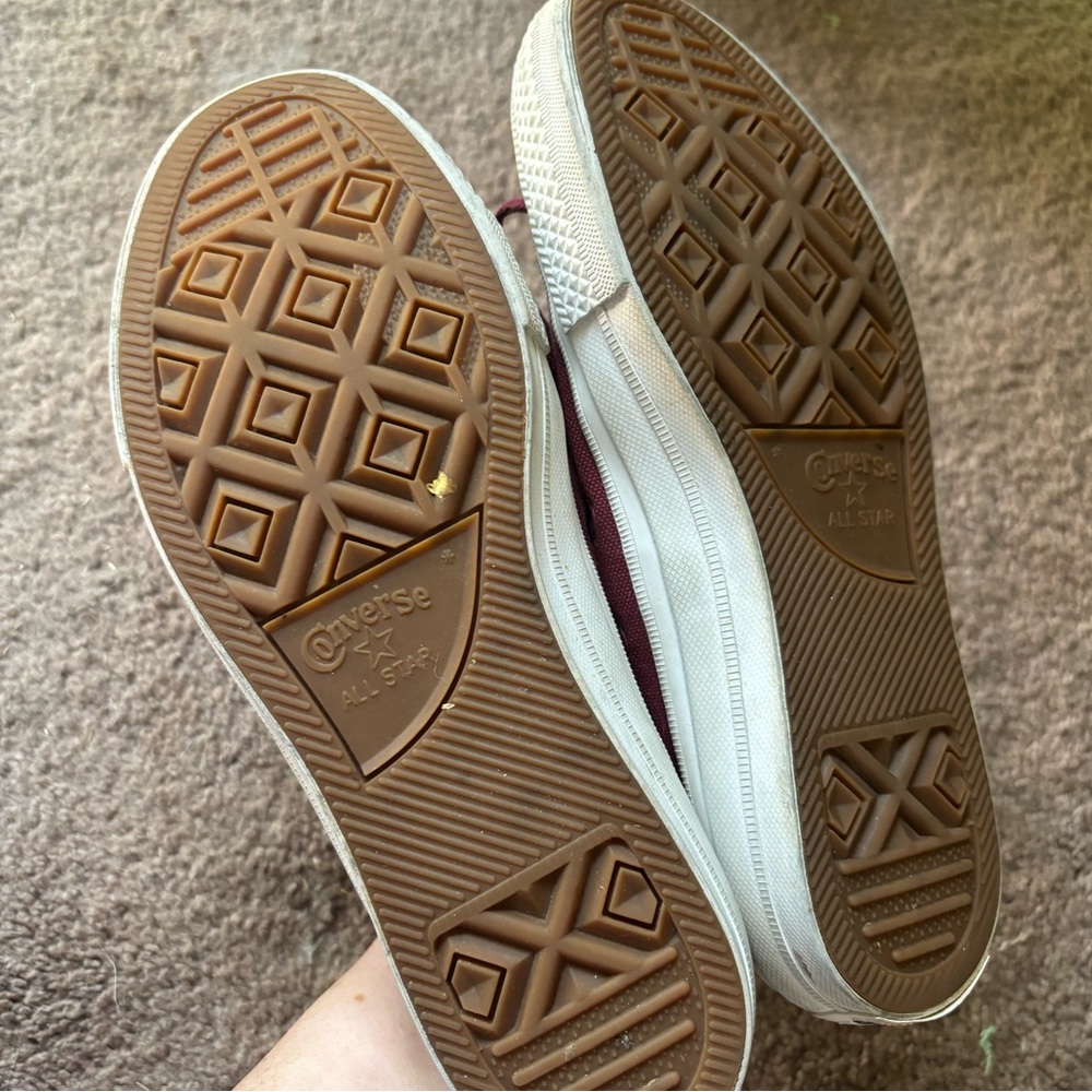 Women’s Chuck Taylor II Converse Maroon Sneakers - Picture 2 of 5